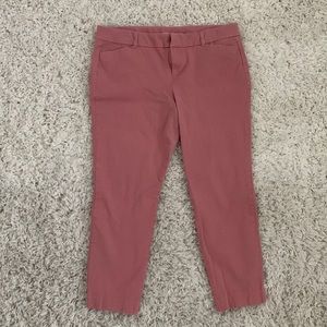 Pink old navy pixie cut pants